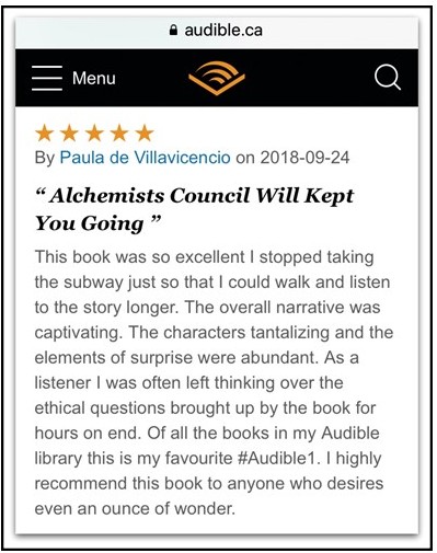 Audible Paula V Review