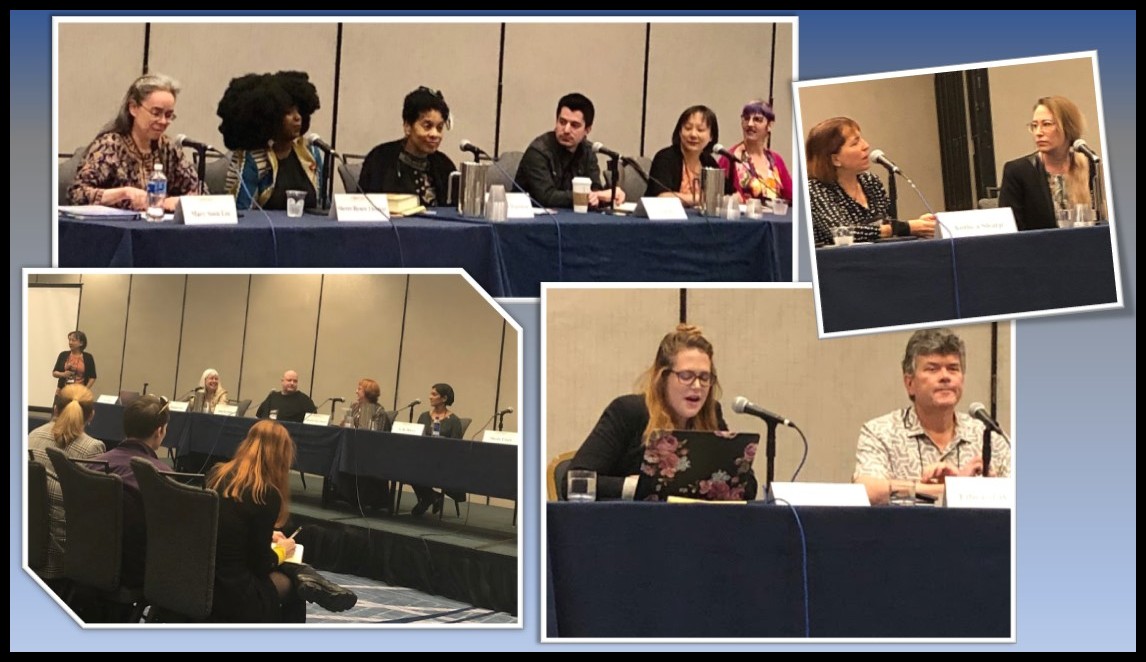 Panels with Blue Background PP